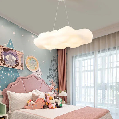 DecorBites™ Cloud LED Ceiling Chandelier - Nordic Minimalist White Design