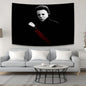 Halloween Michael Myers Tapestry by Decobites: Horror Movie Aesthetic Room Decor & Background.