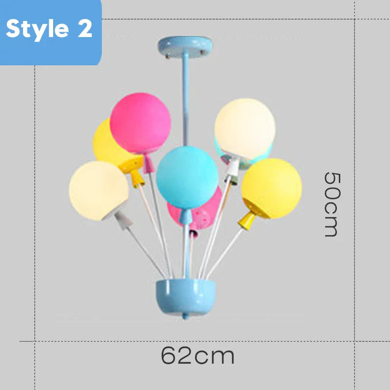 DecorBites™ LED Balloon Ceiling Light Living Dining Room Baby Child Ceiling Lamp