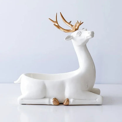 DecorBites™ Elegant Resin Deer Key Storage & Home Decoration Ornaments