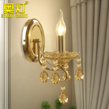 DecorBites™ Crystal Chandeliers: Europe Luxury Indoor Lighting Fixture for Home Decor