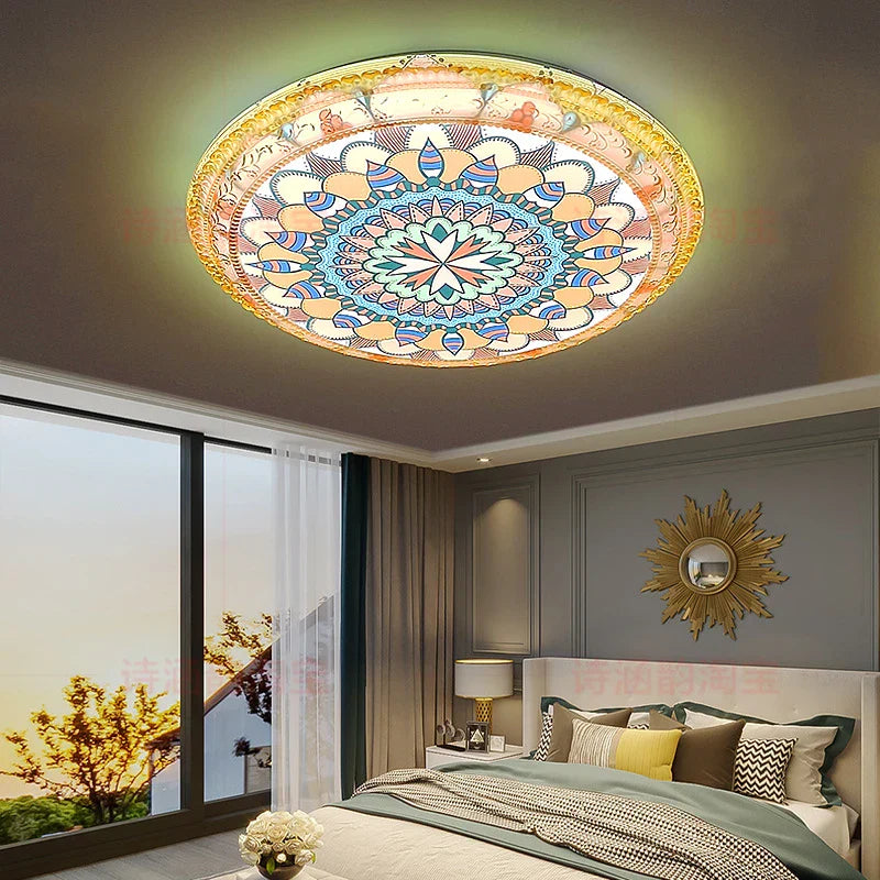 DecorBites™ Bohemian Romantic Art Decor Ceiling Lamp 50cm for Living Room and Bedroom