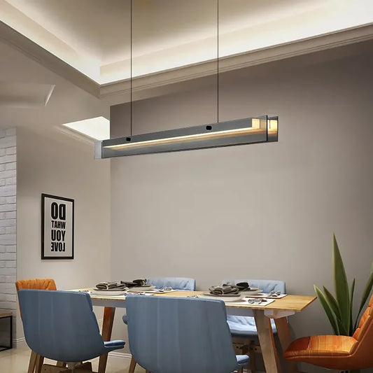 DecorBites™ LED Chandelier: Modern Minimalist Style for Home, Office, Bar & More