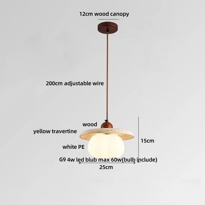 DecorBites™ LED Pendant Lights: Adjustable Glass Ball Hang Lamp for Dining Room & Restaurant