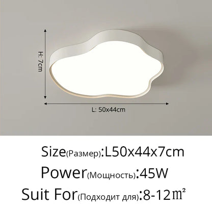 DecorBites™ Cloud Ceiling Chandelier: Modern Nordic Living Room Bedroom Dining Lighting Fixtures