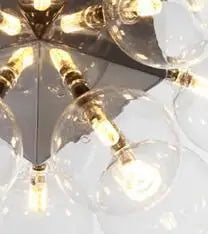 DecorBites™ Glass Bubble LED Hanging Lamp for Bedroom Living Room Bar Villa