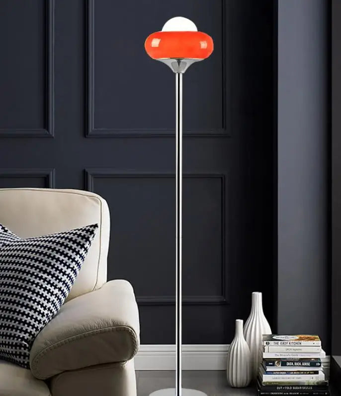 DecorBites™ Guzzini Modern Bauhaus Table Lamp Bedroom Study Living Room Retro Yellow Cream