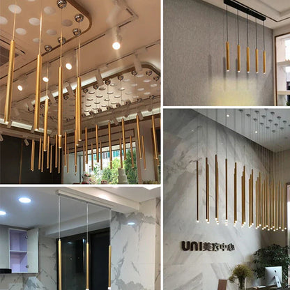 DecorBites™ LED Chandelier: Modern, Stylish Lighting for Restaurants, Bars, Hotels, and Malls