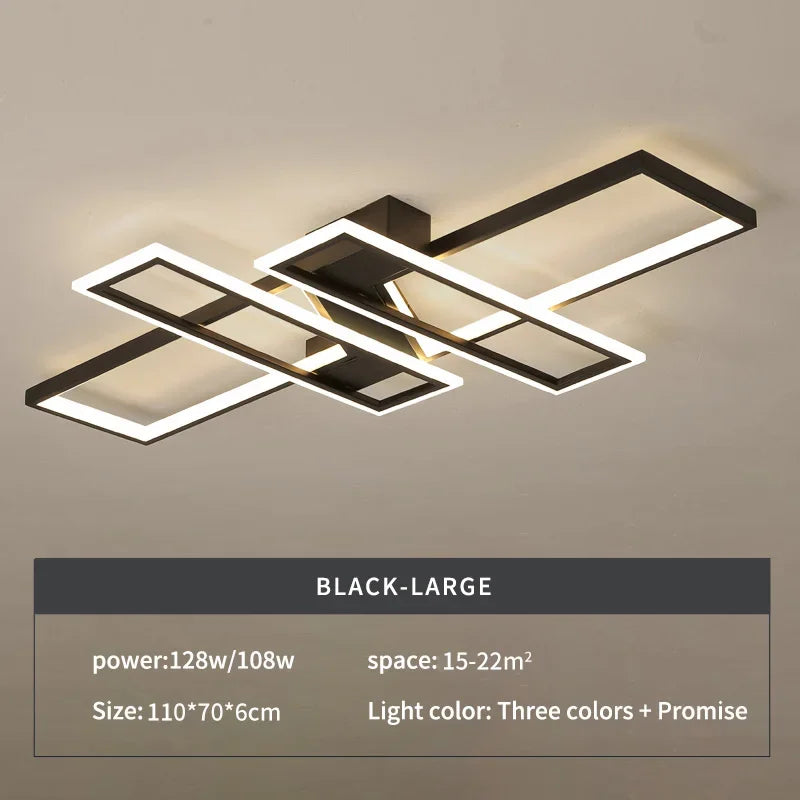 Decorbites™ LED-Deckenleuchter: Moderne Beleuchtung für Wohnzimmer, Esszimmer und Küche