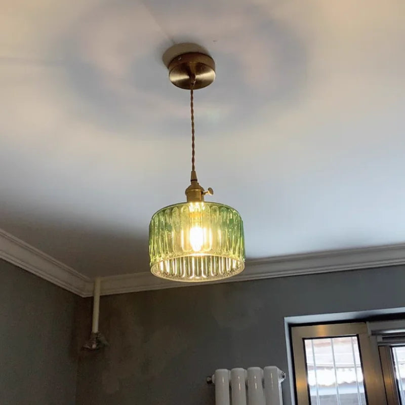 Nordic Green Hanging Lamp