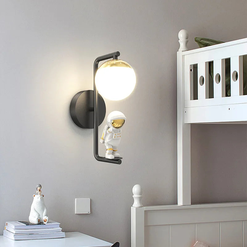 Astronaut Wall Light Fixture