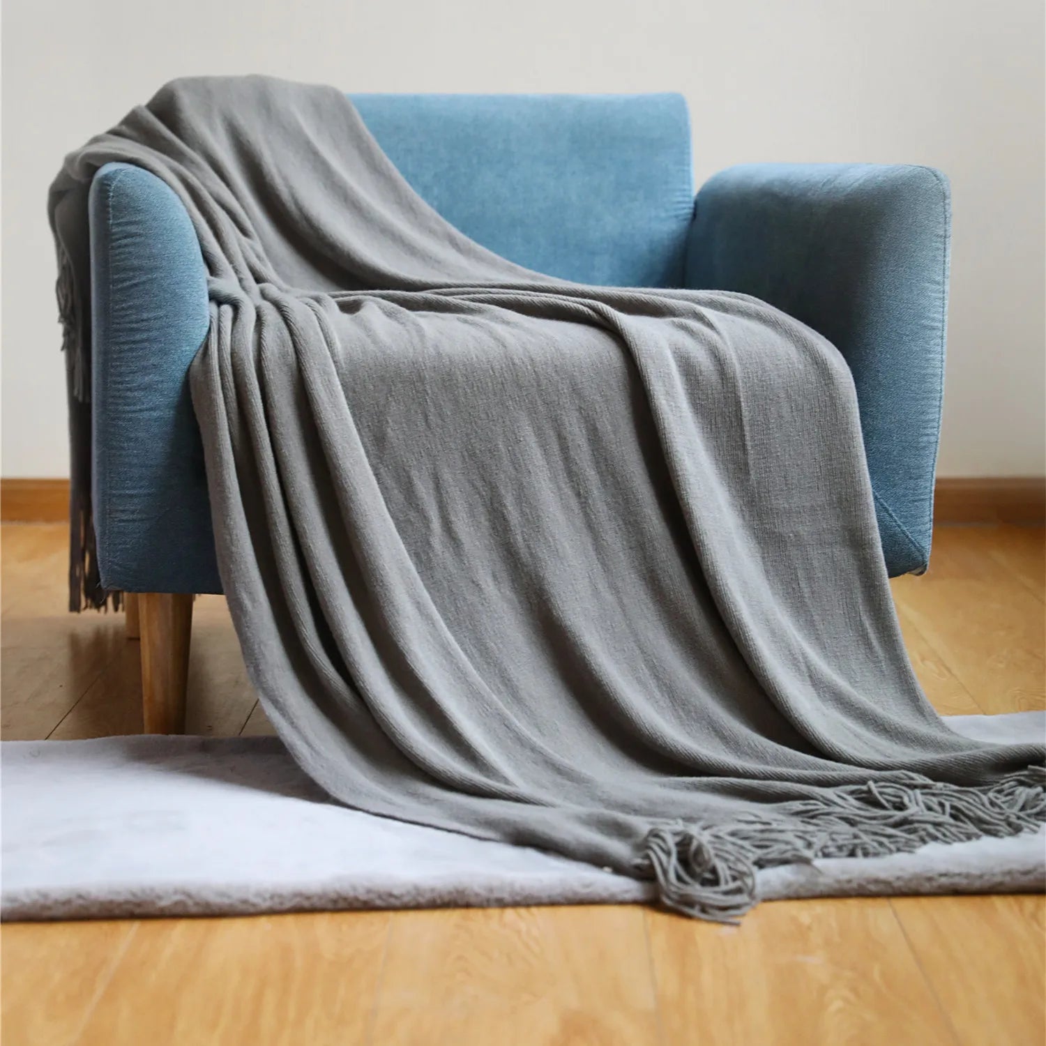 Nordic Wool Sofa Blanket