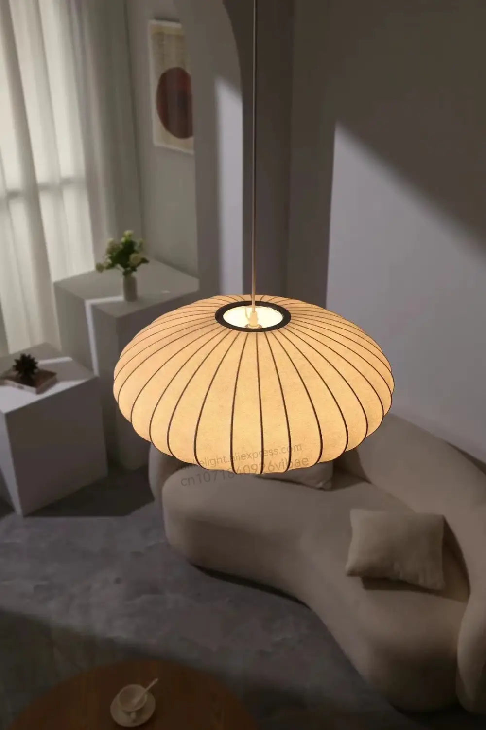 DecorBites™ Silk LED Pendant Lamp - Modern Designer Lighting