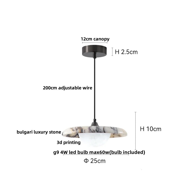 Lámpara colgante LED Decorbites™ de globo con cable ajustable para accesorios de iluminación