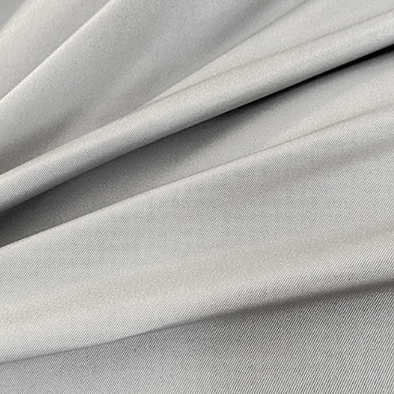 Decorbites™ Doppelfarbig blockiertes Eis-Seiden-Bettwäsche-Set für leichten Luxus und sommerlichen Komfort