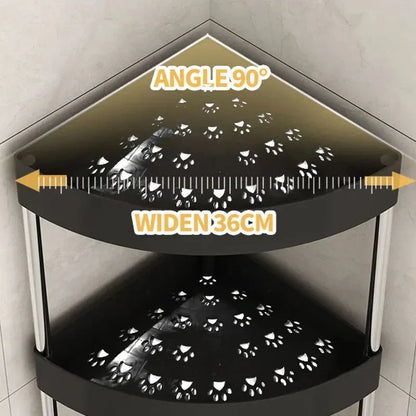 Estantería rodante de 5 niveles DecorBites™ para organizar la cocina y el baño