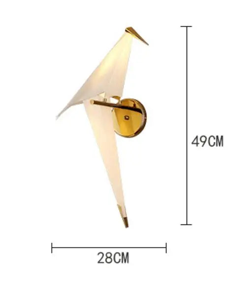 DecorBites™ Bird Design LED Hanging Chandelier for Dining and Living Spaces