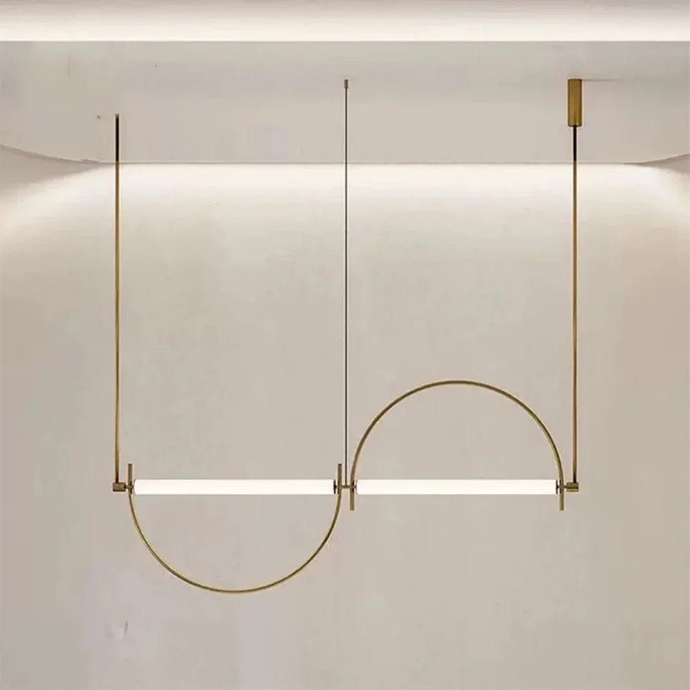 Modern Minimalist Metal Pendant Light