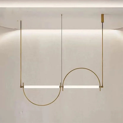 Modern Minimalist Metal Pendant Light