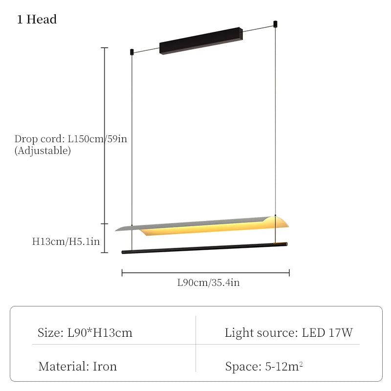 DecorBites™ Kitchen Island Hanging Lamps Pendant Lights Chandelier Loft Home Decor