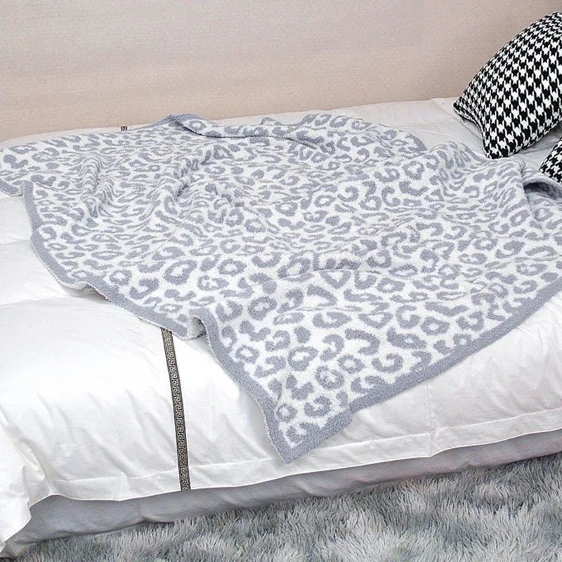 Manta de terciopelo de franela acogedora DecorBites™ - Funda cálida para sofá de invierno para el hogar y la oficina