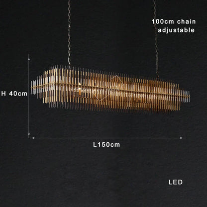 DecorBites™ Brass Glass Ceiling Chandelier: Elegant Lighting for Luxurious Living Spaces