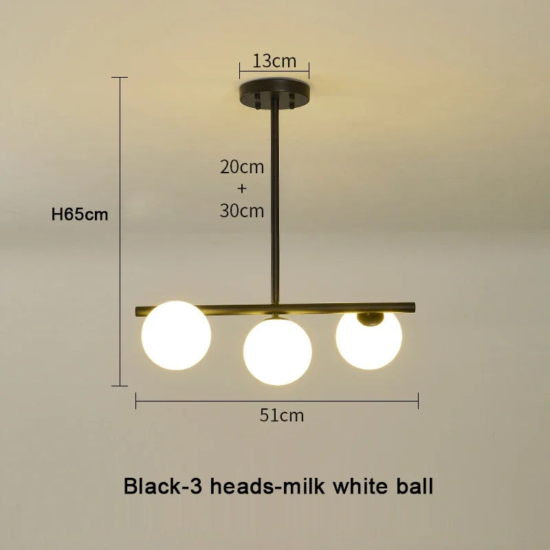 Lámparas colgantes LED DecorBites™ con forma de bola de cristal para decoración del hogar