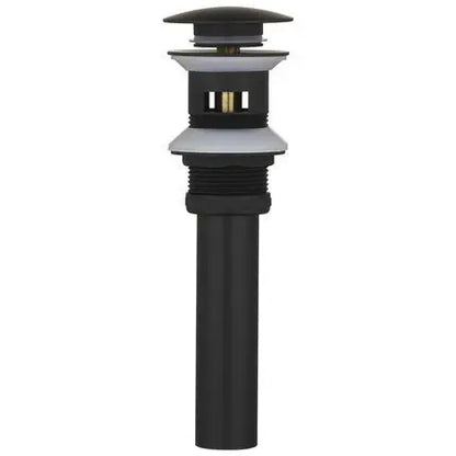 DecorBites™ Gun Gray Waterfall Basin Faucet - Brass Hot Cold Sink Faucet