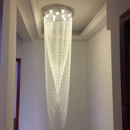 DecorBites™ Crystal Ceiling Light for Stairs Restaurant Living Room Home Lighting