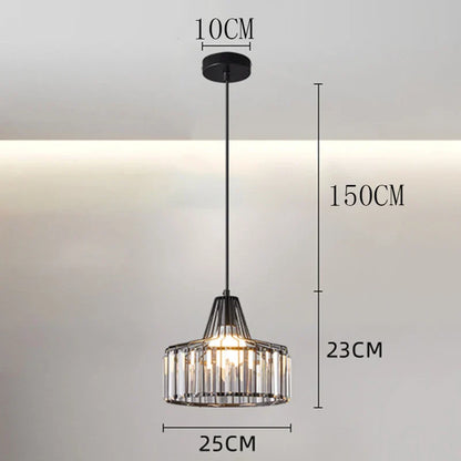 Lámpara colgante LED DecorBites™ para una decoración elegante de interiores en el dormitorio.