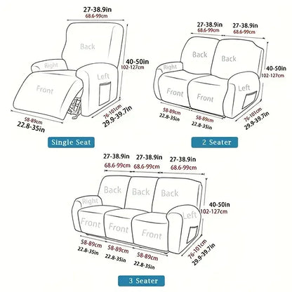 Decobites Stretch Sofa Couch Slipcover for Electric Chair - Svetanya Collection