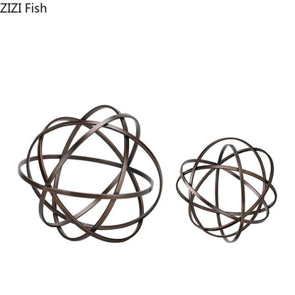 ديكور بايتس™ - منحوتات هندسية بقاعدة رخامية - ديكور مكتب - جماليات - ديكور المنزل - الغرفة