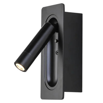 مصباح حائط LED قابل للتعديل بجانب السرير من DecorBites™ لغرف الضيوف في الفنادق الحديثة