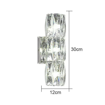 DecorBites™ Crystal High-End Wall Lamp for Luxury Living Room, Bedroom, Villa Lighting