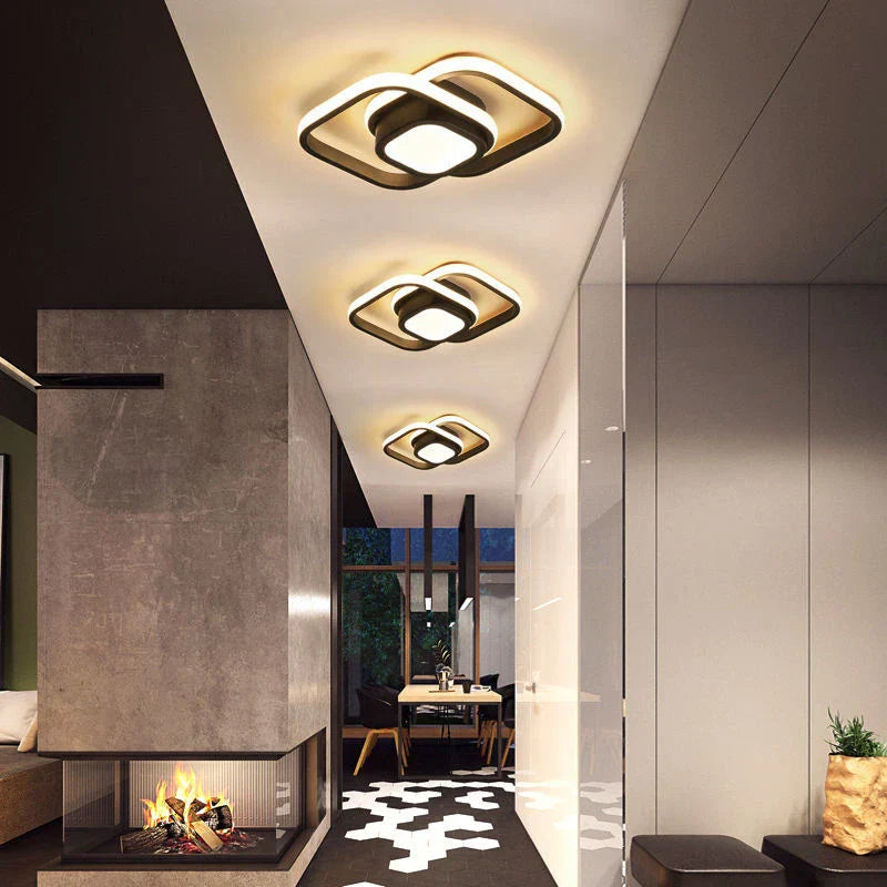 DecorBites™ LED Ceiling Lamp: Modern Indoor Lighting Fixture, 36W 32W 20W, Bedroom Corridor Balcony Foyer