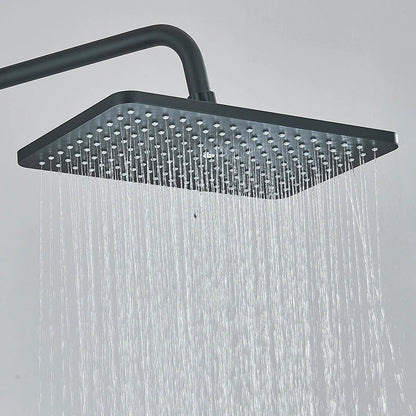 DecorBites™ Large Flow Ceiling Shower Head | 360 Rotation | High Pressure Rainfall