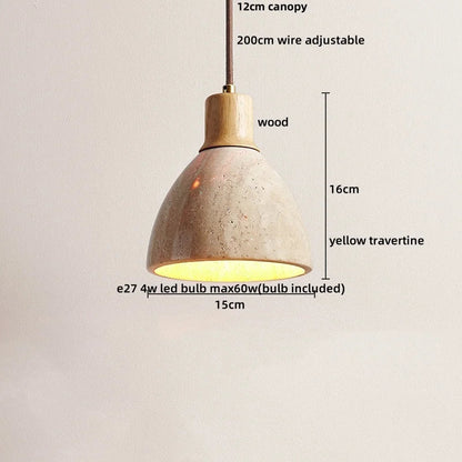 DecorBites™ Cave Stone LED Pendant Lamp - Nordic Modern Hanging Light