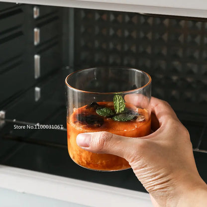 DecorBites™ High Temp Resistant Glass Dessert Cup Cocktail Glass Wedding Party Cup