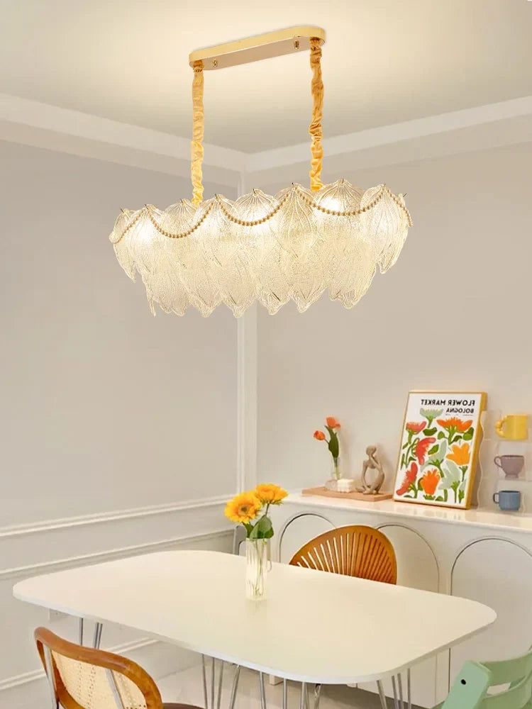 DecorBites™ Crystal Chandelier: Modern Luxury Lighting for Living Room, Bedroom, and Dining Room