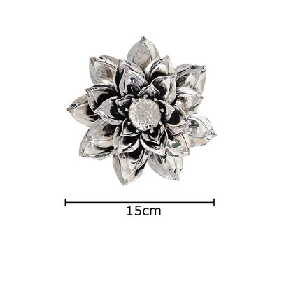 DecorBites™ Elegant Porcelain Peony Flower Wall Ornaments