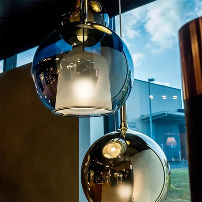 DecorBites™ Designer Glass Chandelier Pendant Light for Dining Room Kitchen Loft Home Decor