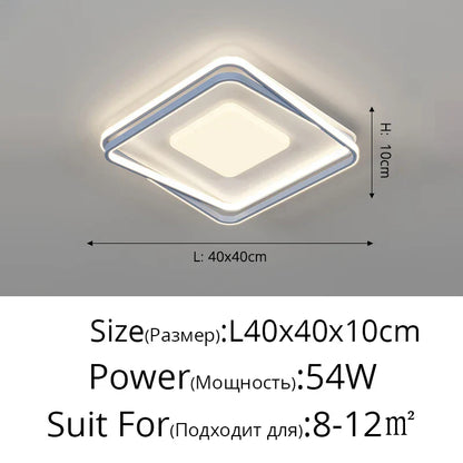 ثريا أكريليك DecorBites™: إضاءة داخلية بسيطة لغرفة المعيشة وغرفة النوم والمطبخ