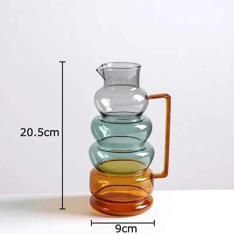 DecorBites™ Bubble Glass Vase Hydroponics Plant Pot Table Decoration Floral Room Aesthetic Decor
