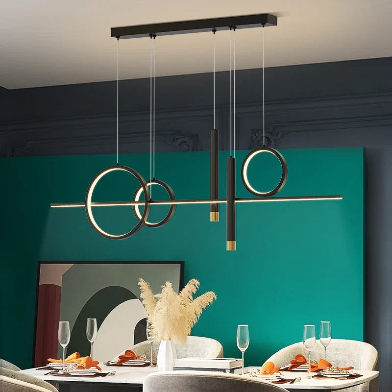 Nordic Contemporary Metal LED Pendant Light