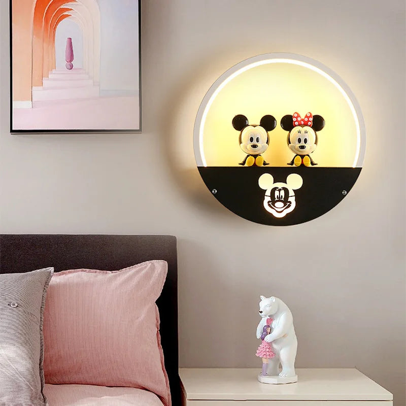 DecorBites™ LED Round Wall Lamp for Children Room, Nordic Modern Indoor Lighting