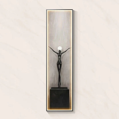 DecorBites™ Abstract Art LED Wall Lamp for Home Decor