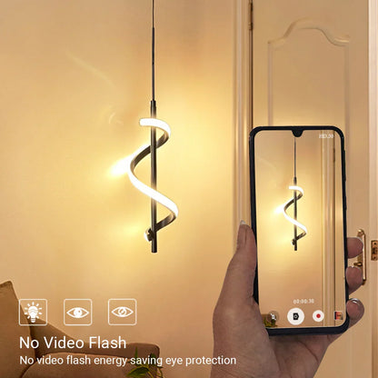 DecorBites™ LED Pendant Light for Bedroom Dining Room Bedside Decorative Hanging Lamp