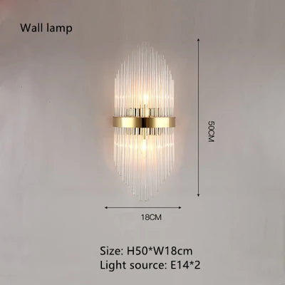 DecorBites™ Crystal Pendant Chandelier Remote Control Dimmable LED Lighting