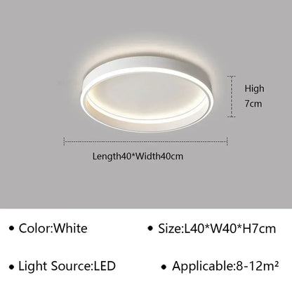 Lámpara de techo geométrica LED DecorBites™ para sala de estar, comedor, estudio, dormitorio, pasillo o balcón.