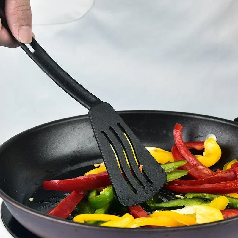 DecorBites™ Kitchen Utensils Set Silicone Spatula Slotted Spoons Flatware Portable Camping